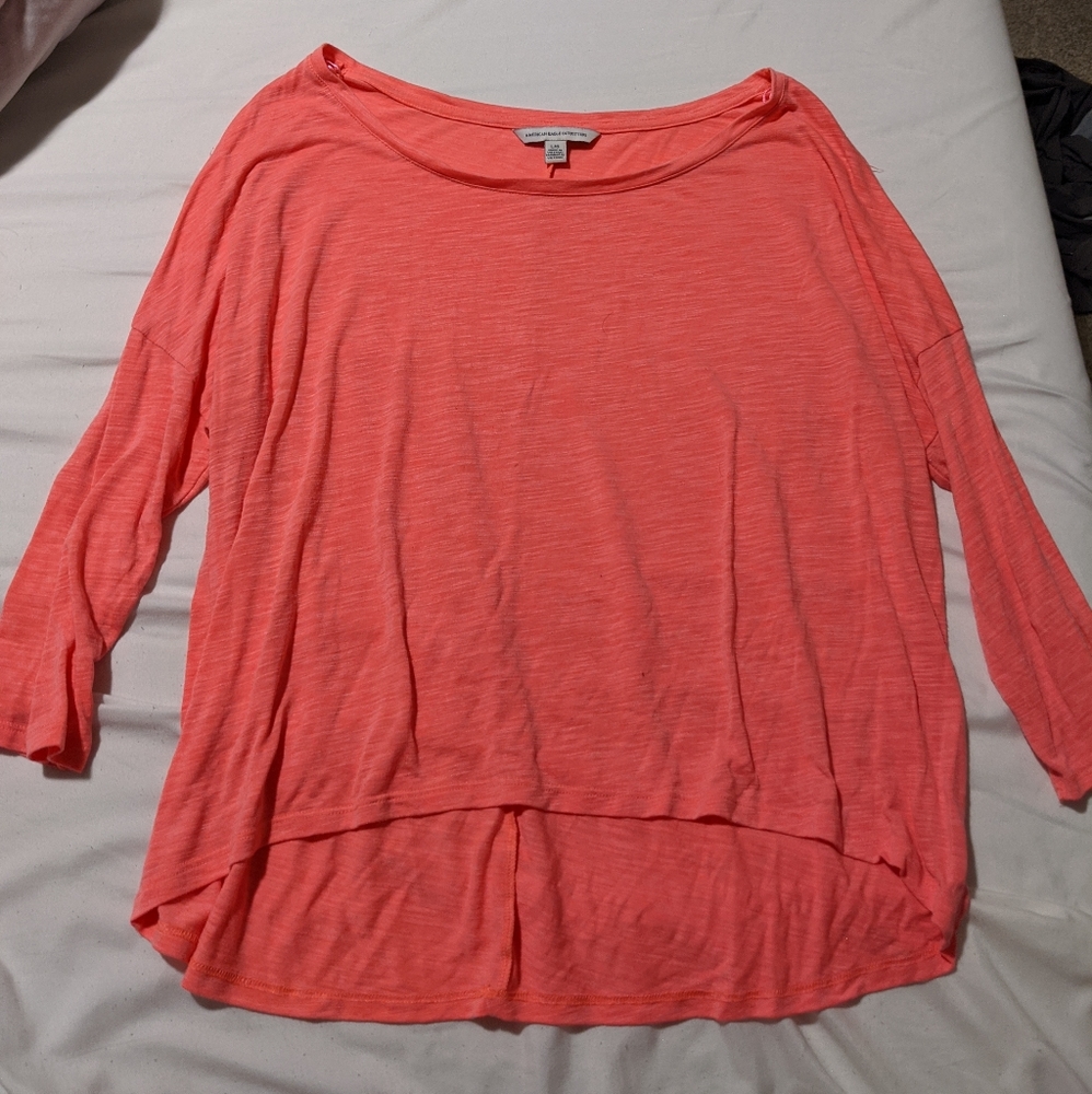Pink/coral top
